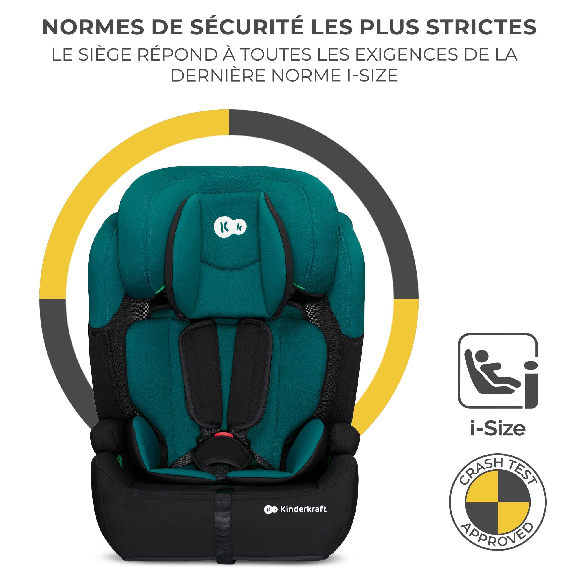 Kinderkraft siège Auto Comfort Up i-Size Noir